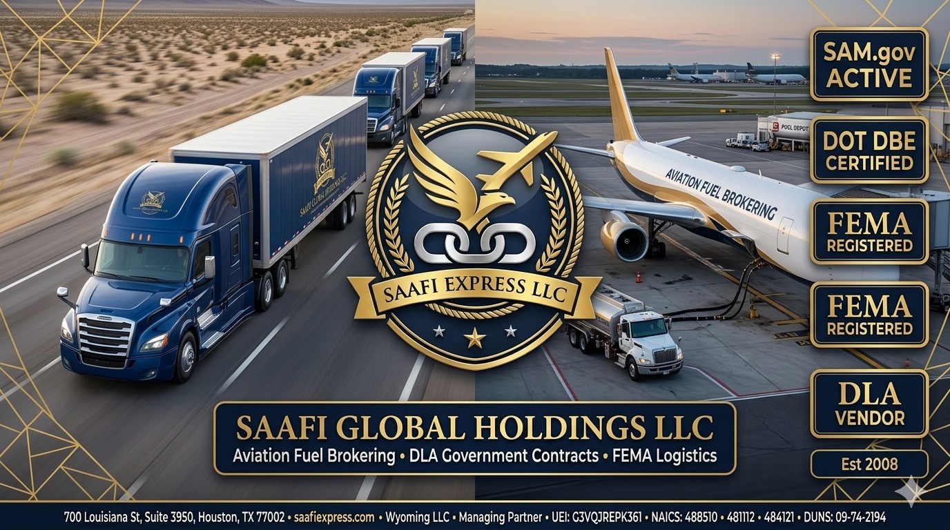 Saafi Global Logistics Hub and Aviation Operations Network